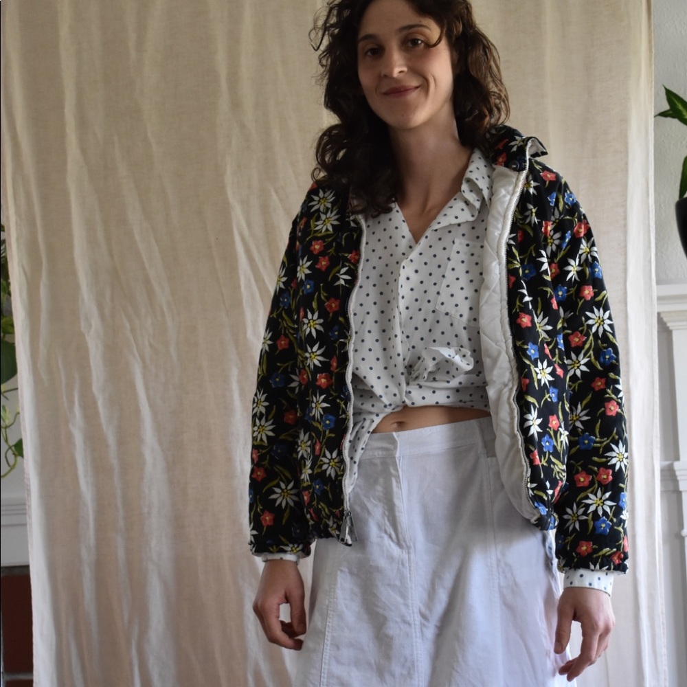 Vintage Reversible Quilted Jacket